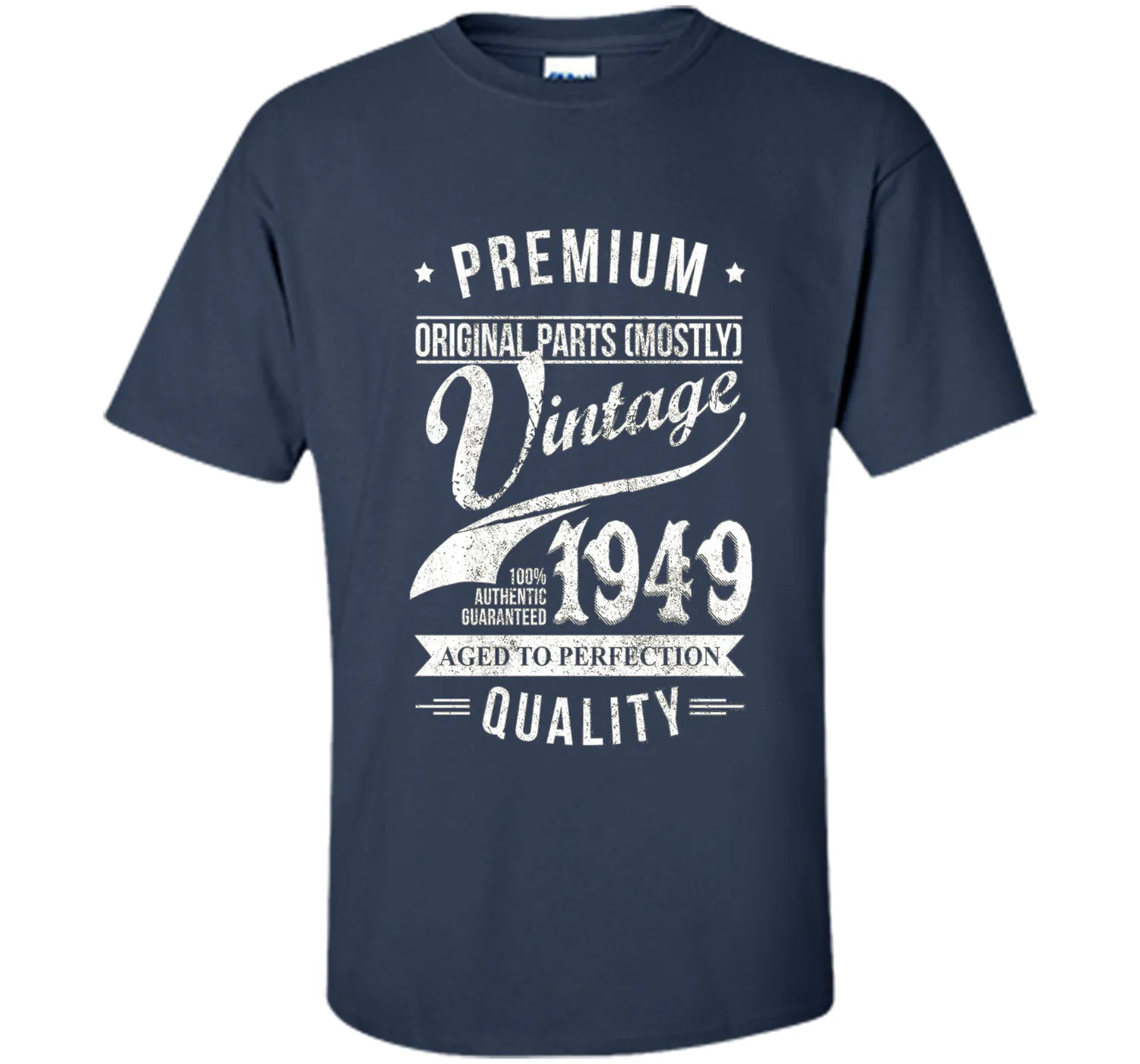 Great Gift For Birthday. Vintage 1949 Tshirt for Women/Men