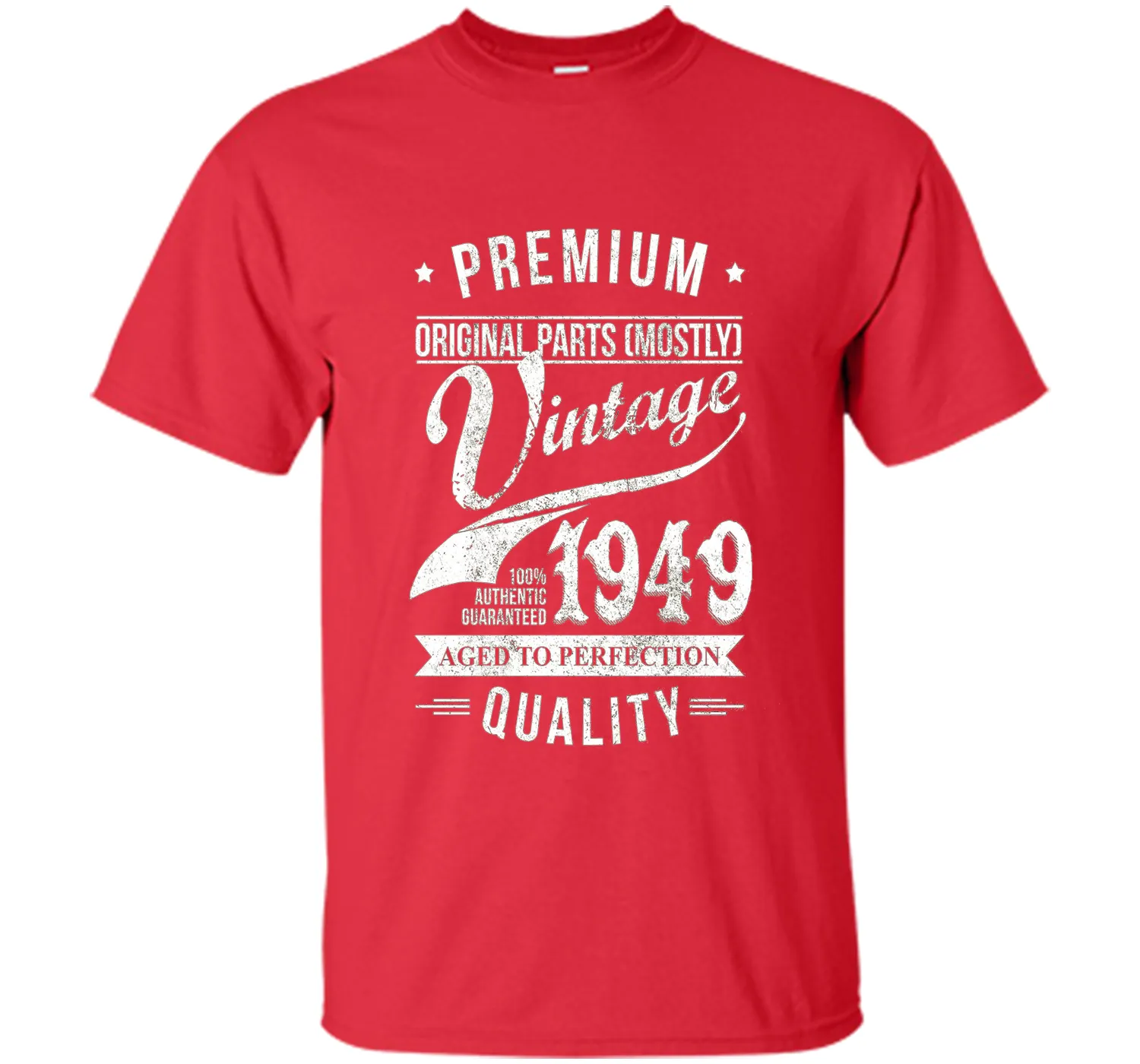 Great Gift For Birthday. Vintage 1949 Tshirt for Women/Men