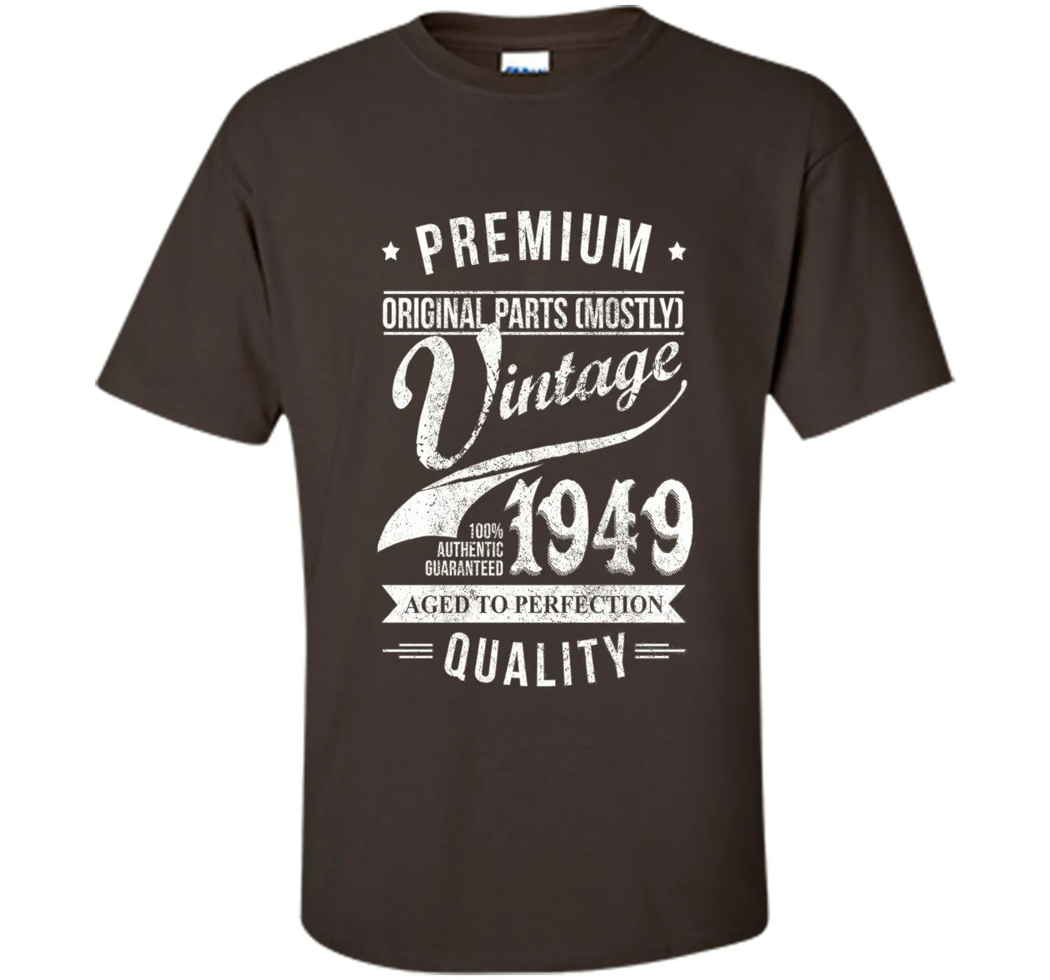 Great Gift For Birthday. Vintage 1949 Tshirt for Women/Men