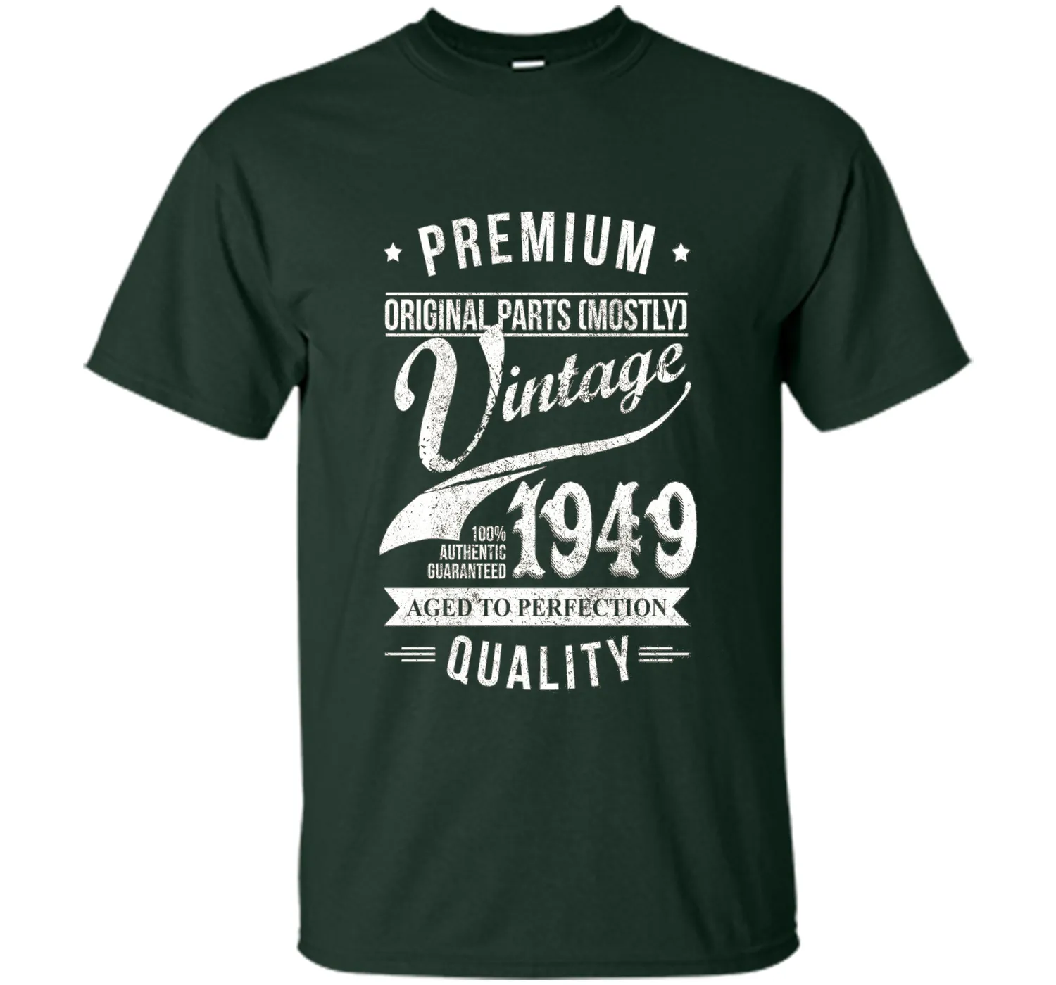 Great Gift For Birthday. Vintage 1949 Tshirt for Women/Men