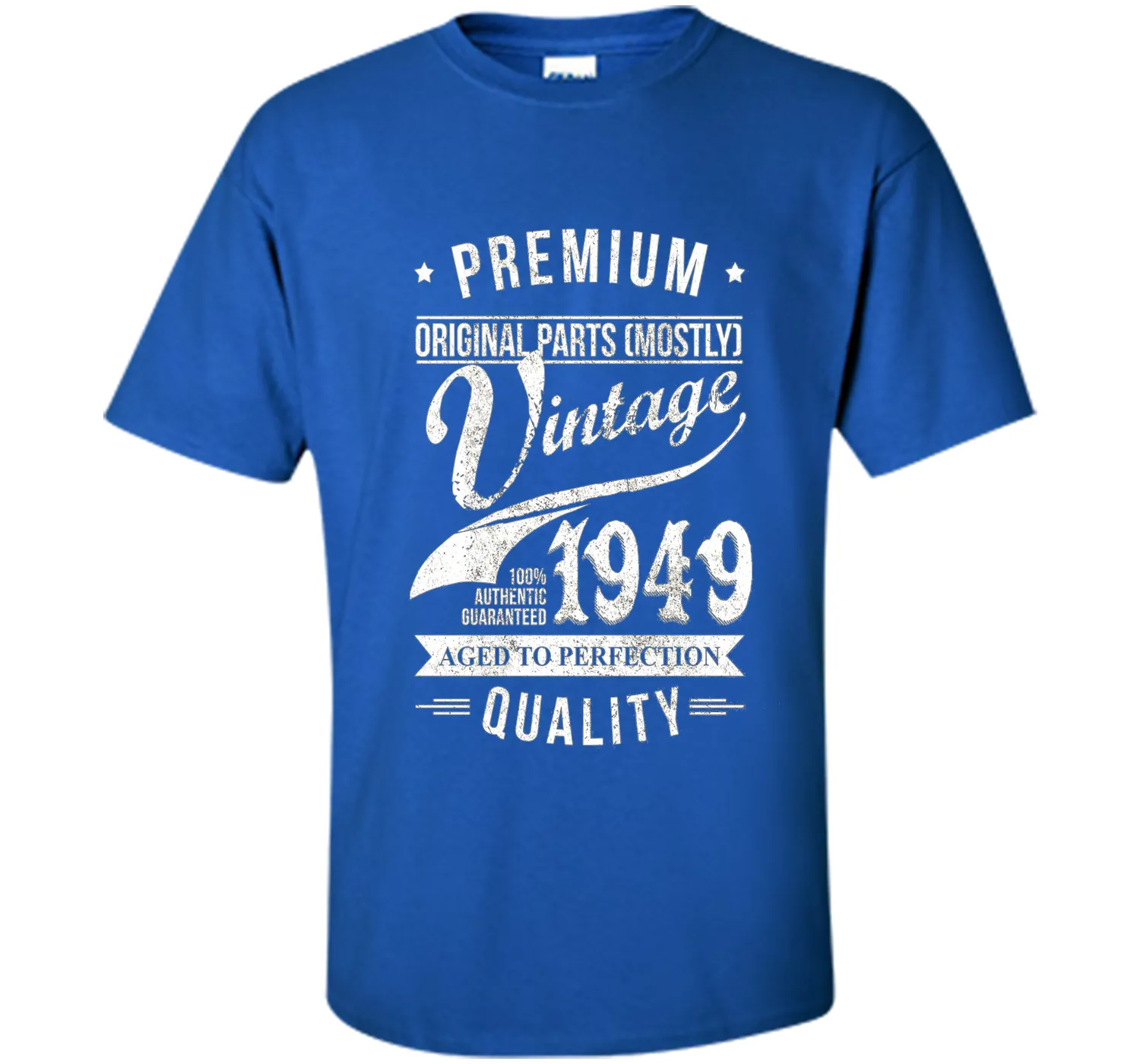 Great Gift For Birthday. Vintage 1949 Tshirt for Women/Men