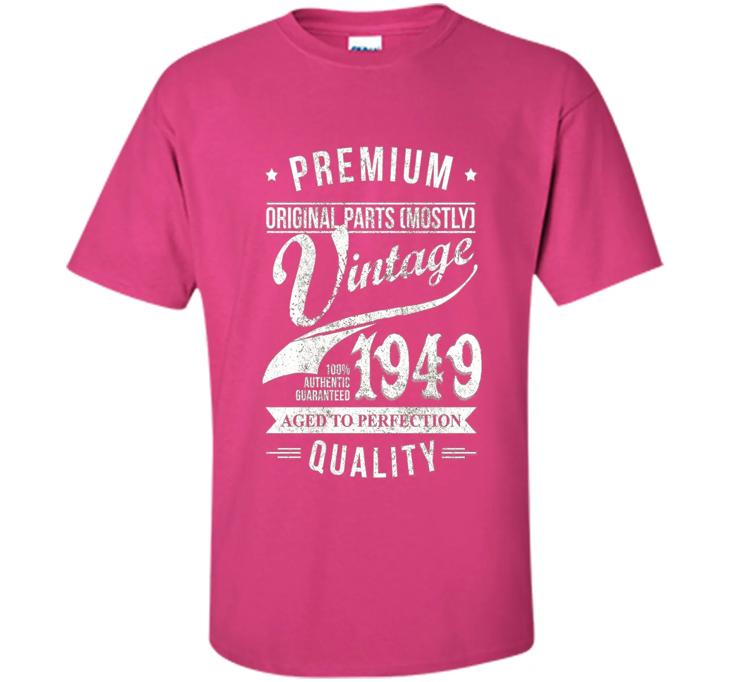 Great Gift For Birthday. Vintage 1949 Tshirt for Women/Men