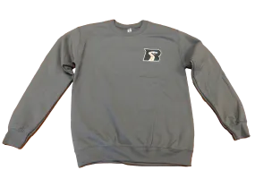 Grey Arizona Rattler Crewneck Pullover