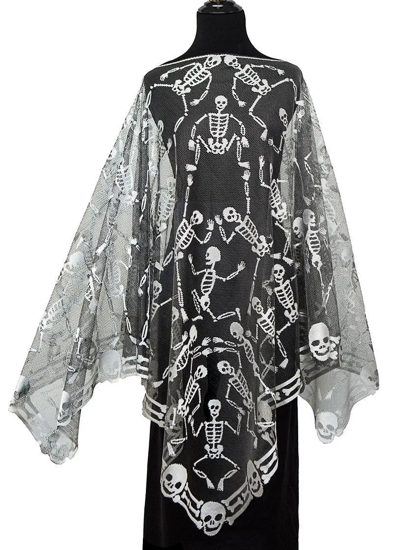 Heritage Lace | Skeleton Dance Poncho