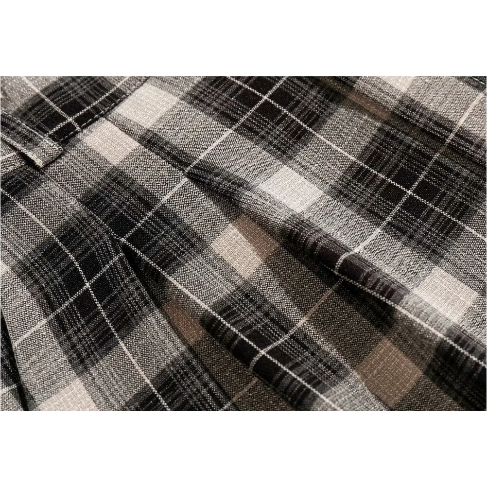 HIGH WAIST CHIC PLAID PANTS