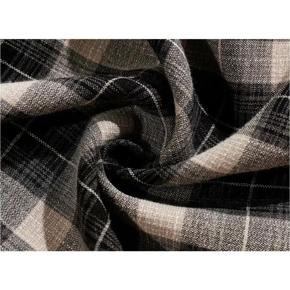 HIGH WAIST CHIC PLAID PANTS