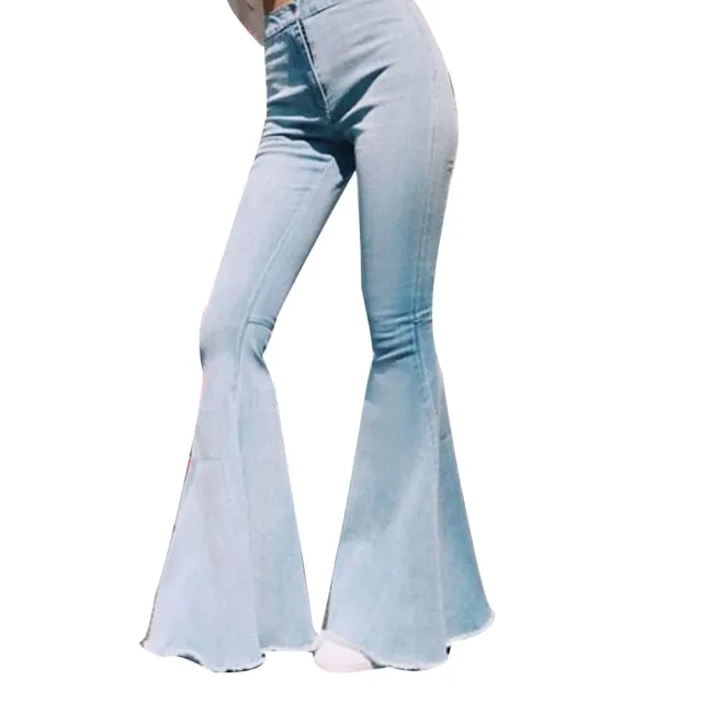 High Waist Flare Jeans