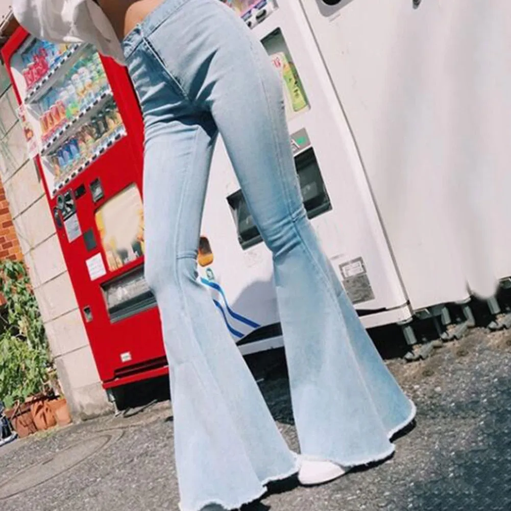 High Waist Flare Jeans