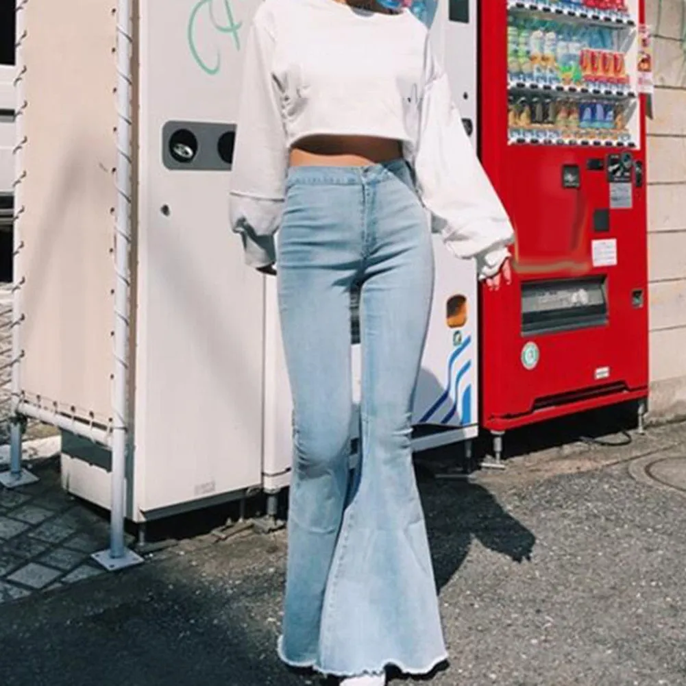High Waist Flare Jeans