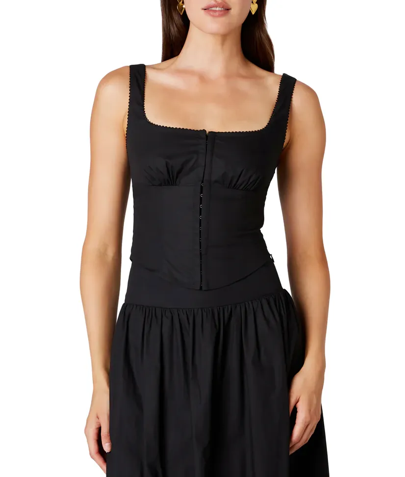 Hook and Eye Corset Top