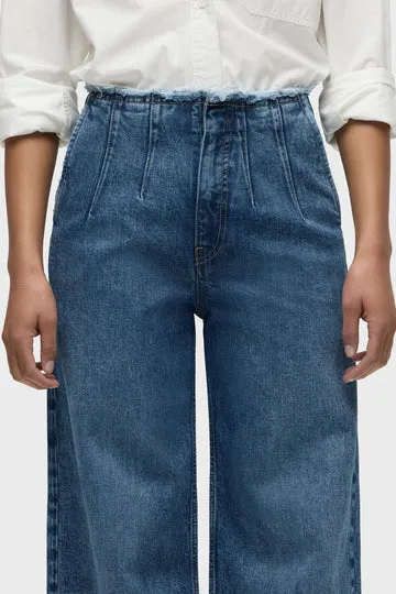 Hudson James High-Rise Darted Wide Leg