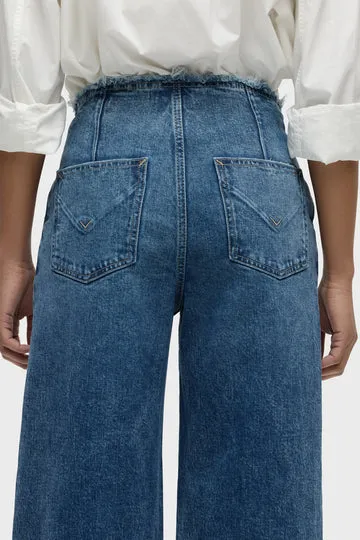 Hudson James High-Rise Darted Wide Leg