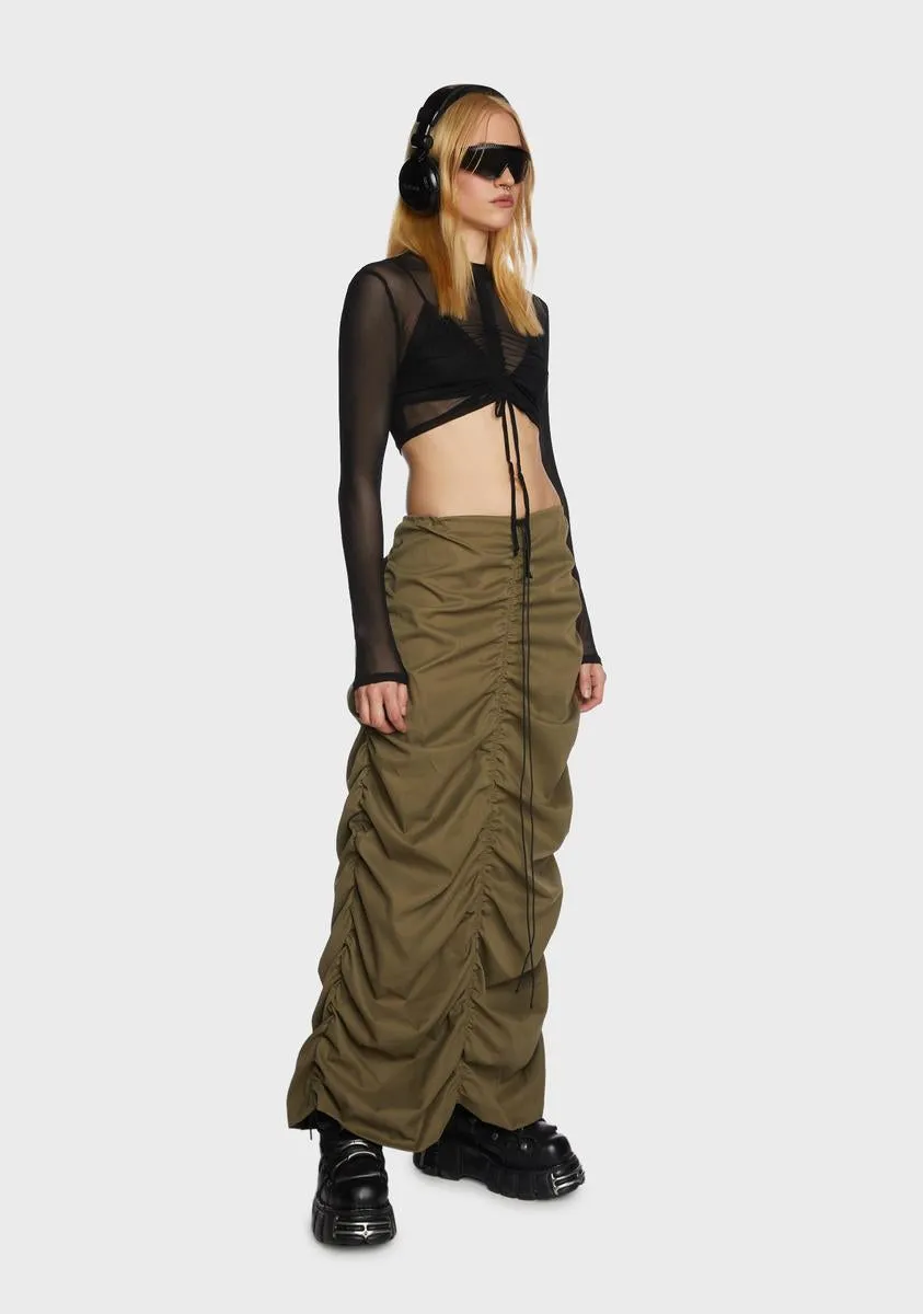 In Disguise Mesh Top - Black