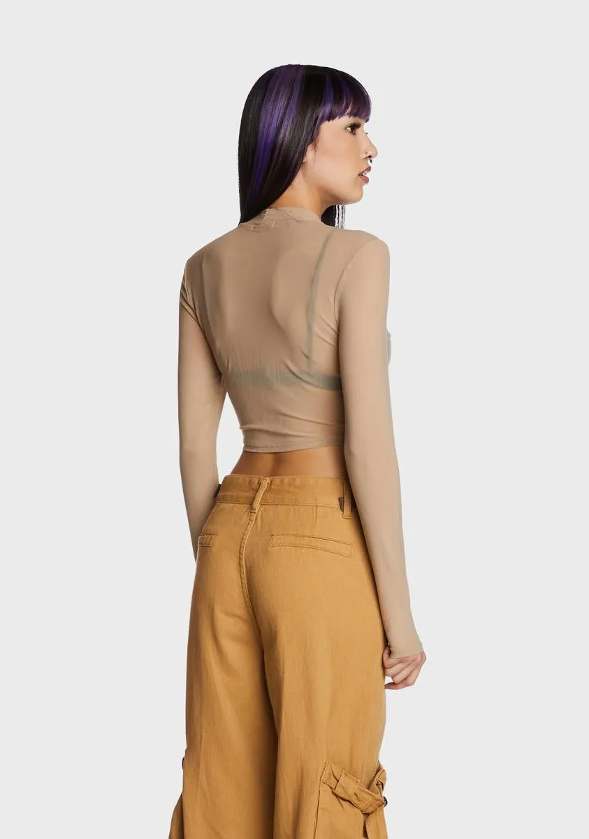 In Disguise Mesh Top