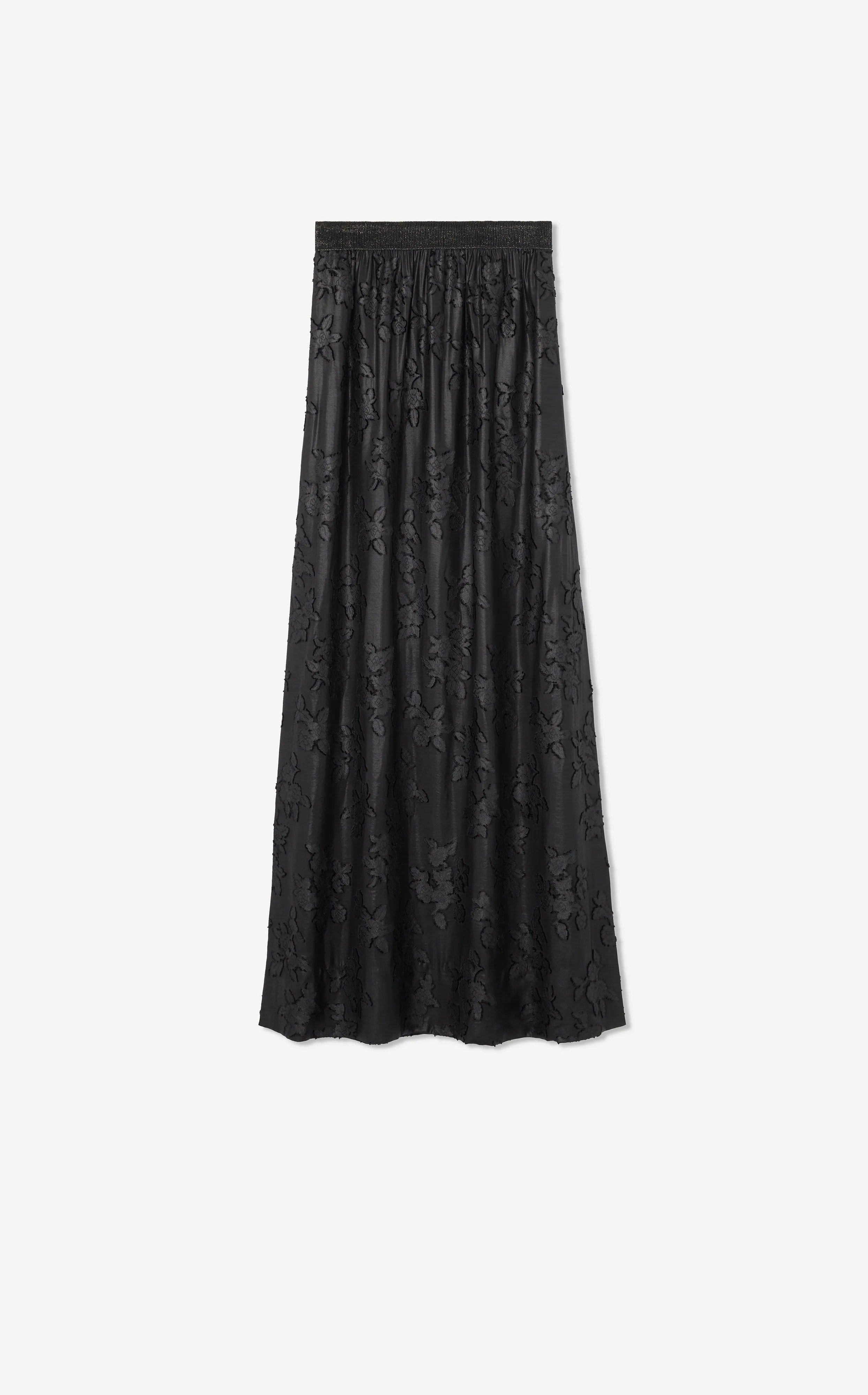 Italian Floral Maxi Skirt