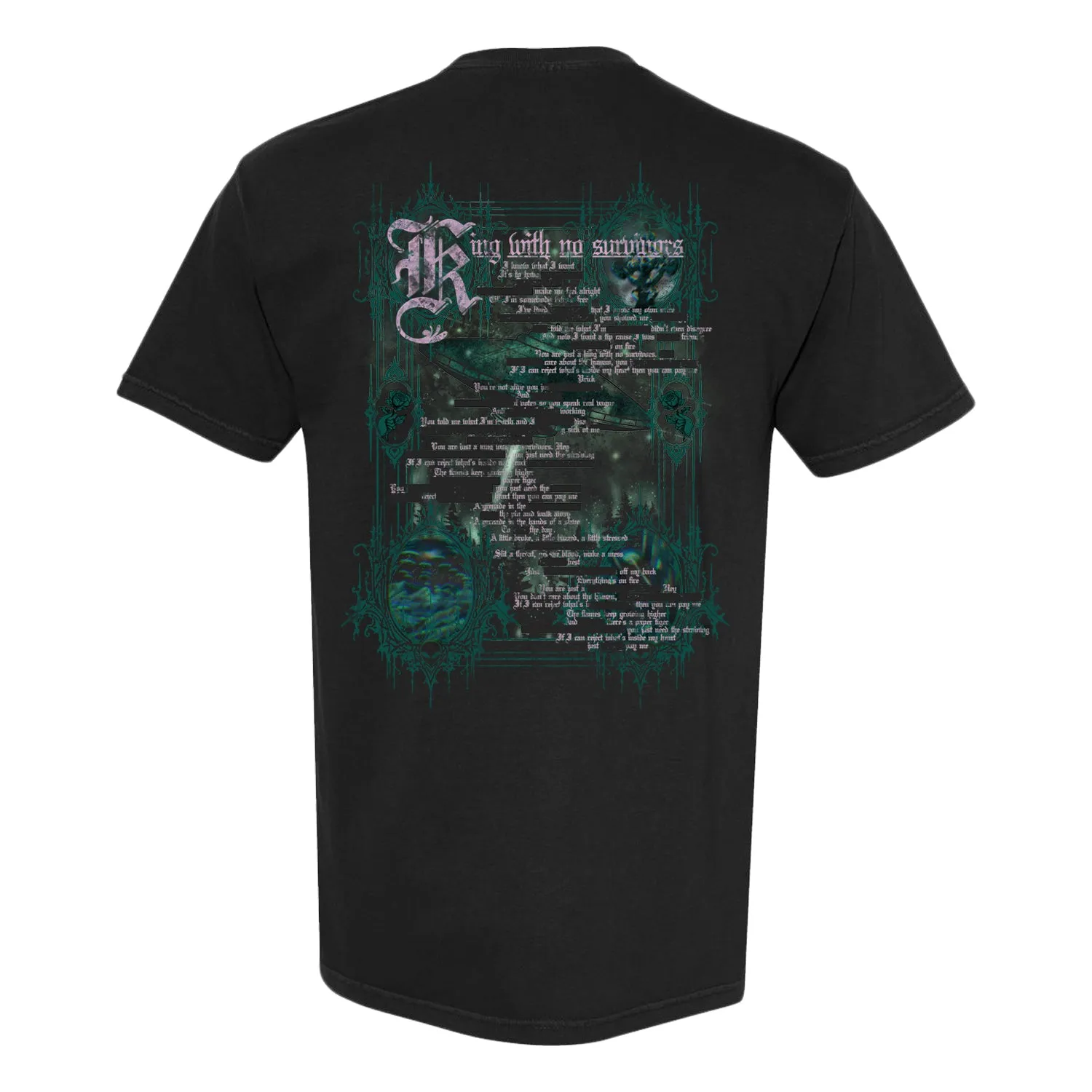 King Alien - Black T-shirt