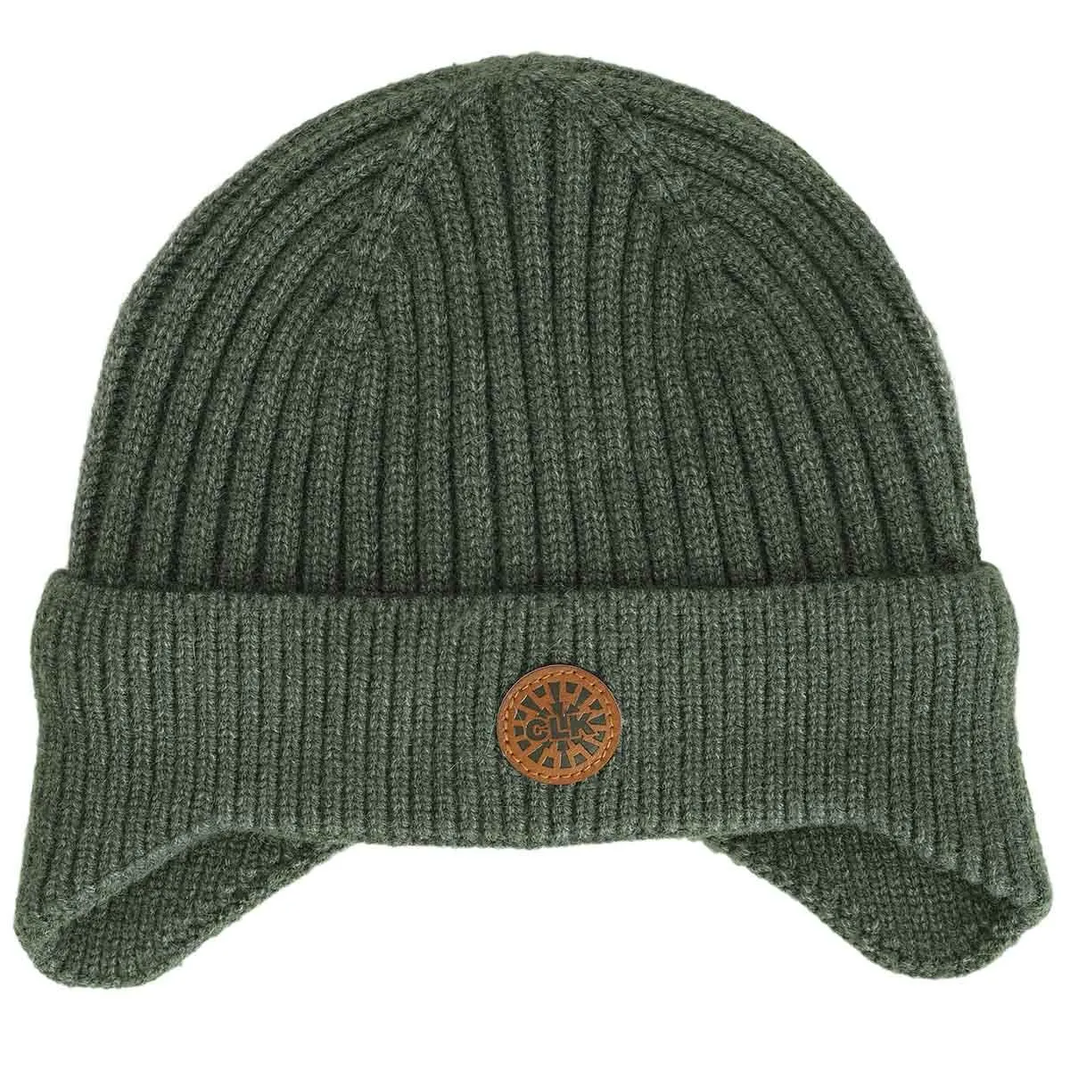Knit Windproof Hat, Pine