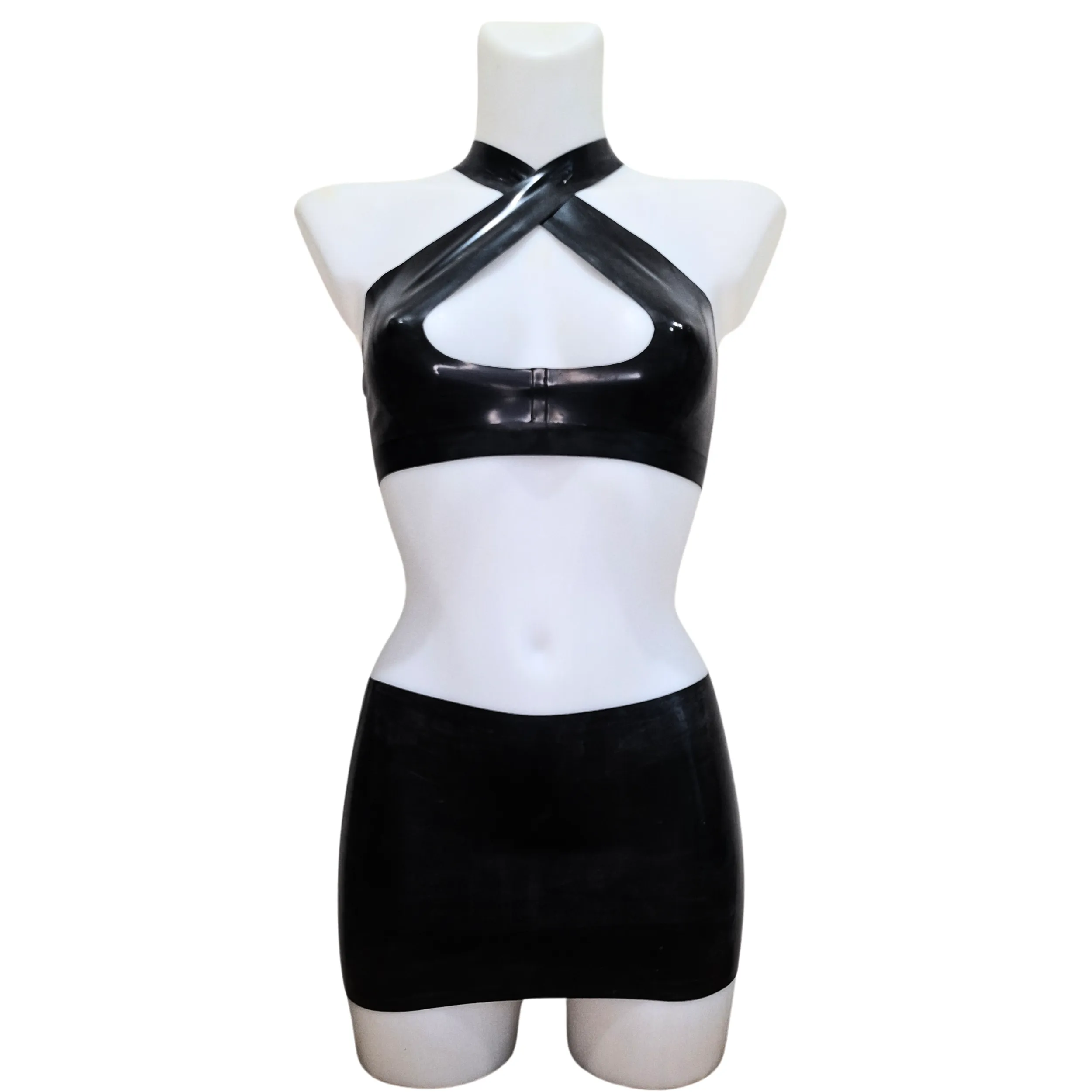 Latex Micro Skirt