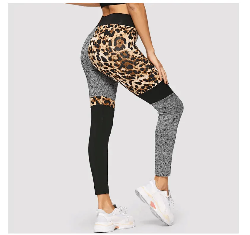 Leopard Print Fitness Leggings