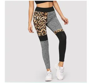 Leopard Print Fitness Leggings