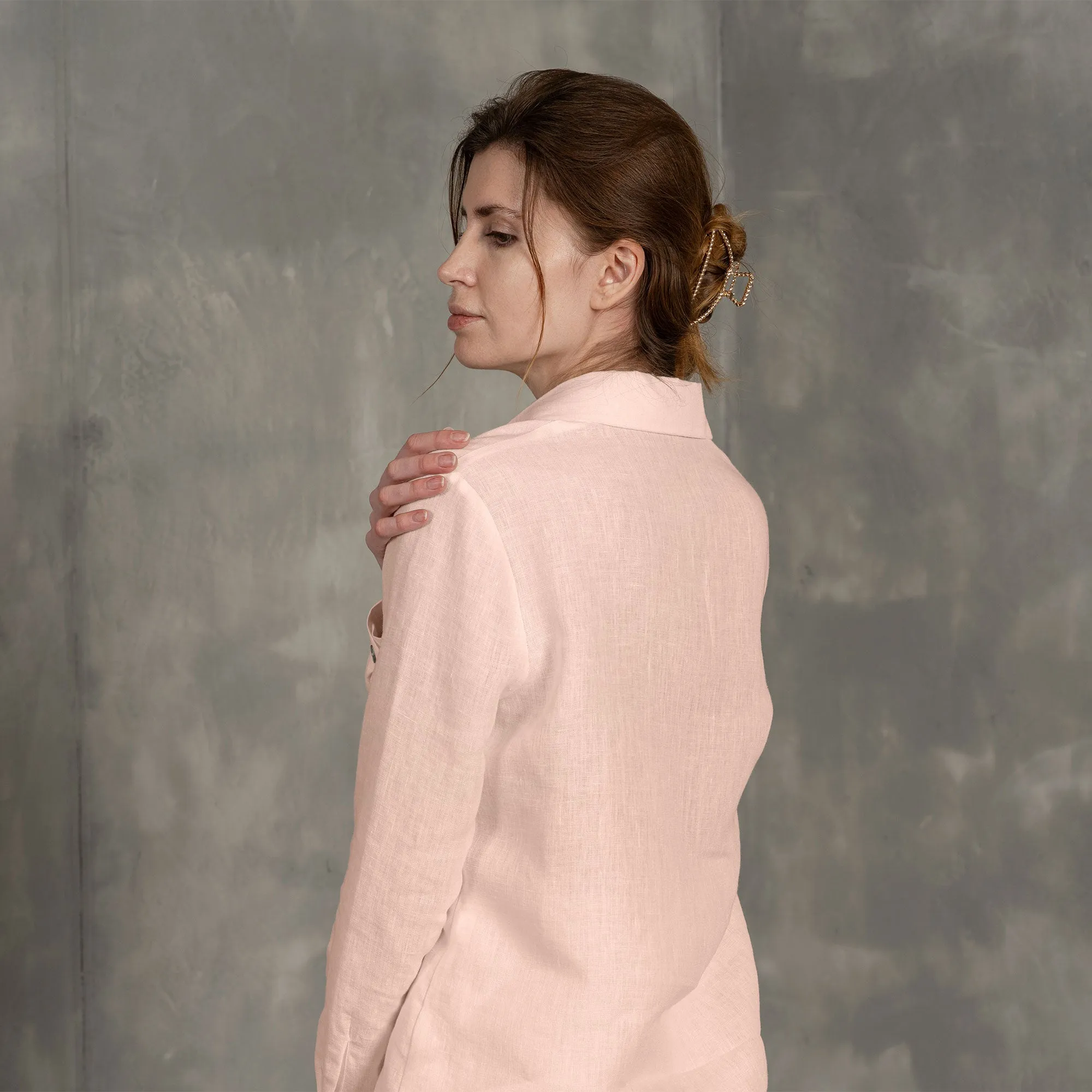 Linen Classic Shirt Rebeca