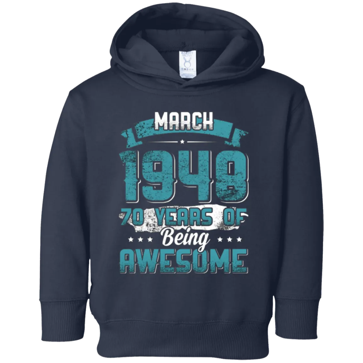 March 1948 Birthday 70 Years Of Being Awesome T-Shirt