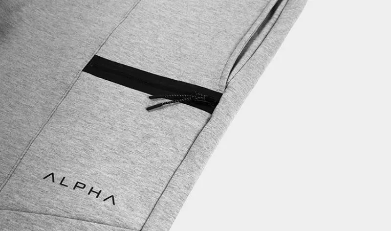 Men's Casual Cotton Sweatpants With Elastic Waist