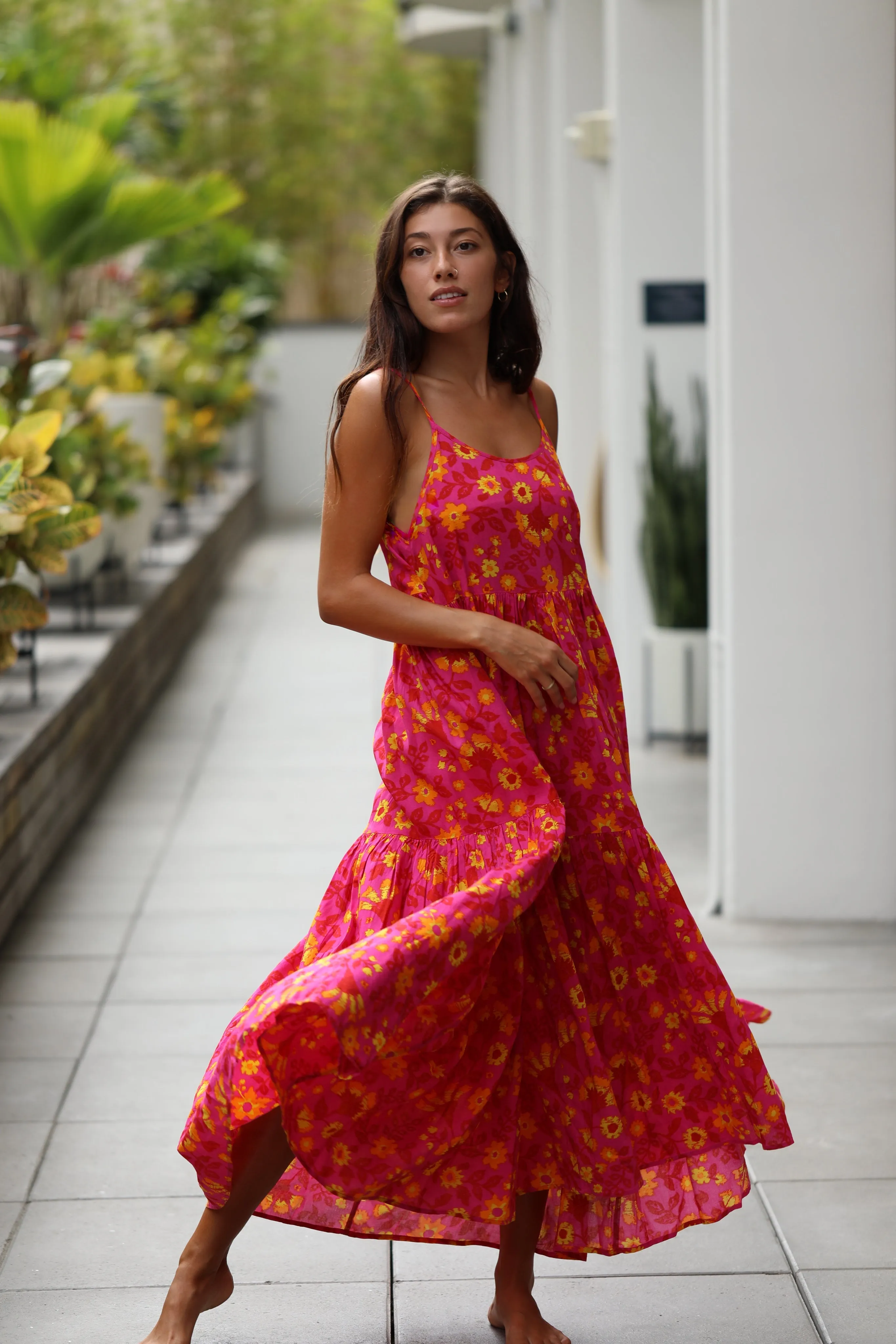 Miami Tiered Maxi