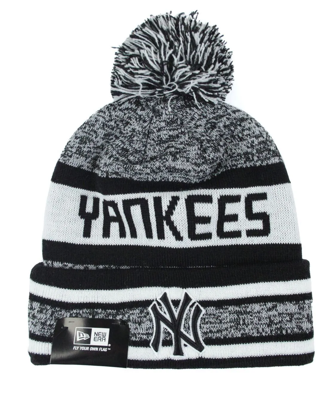 New Era MLB New York Yankees Block Word Knit Hat