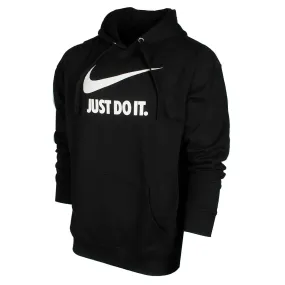Nike Men's Just Do It Swoosh Logo Graphic Fleece Pullover Hoodie
