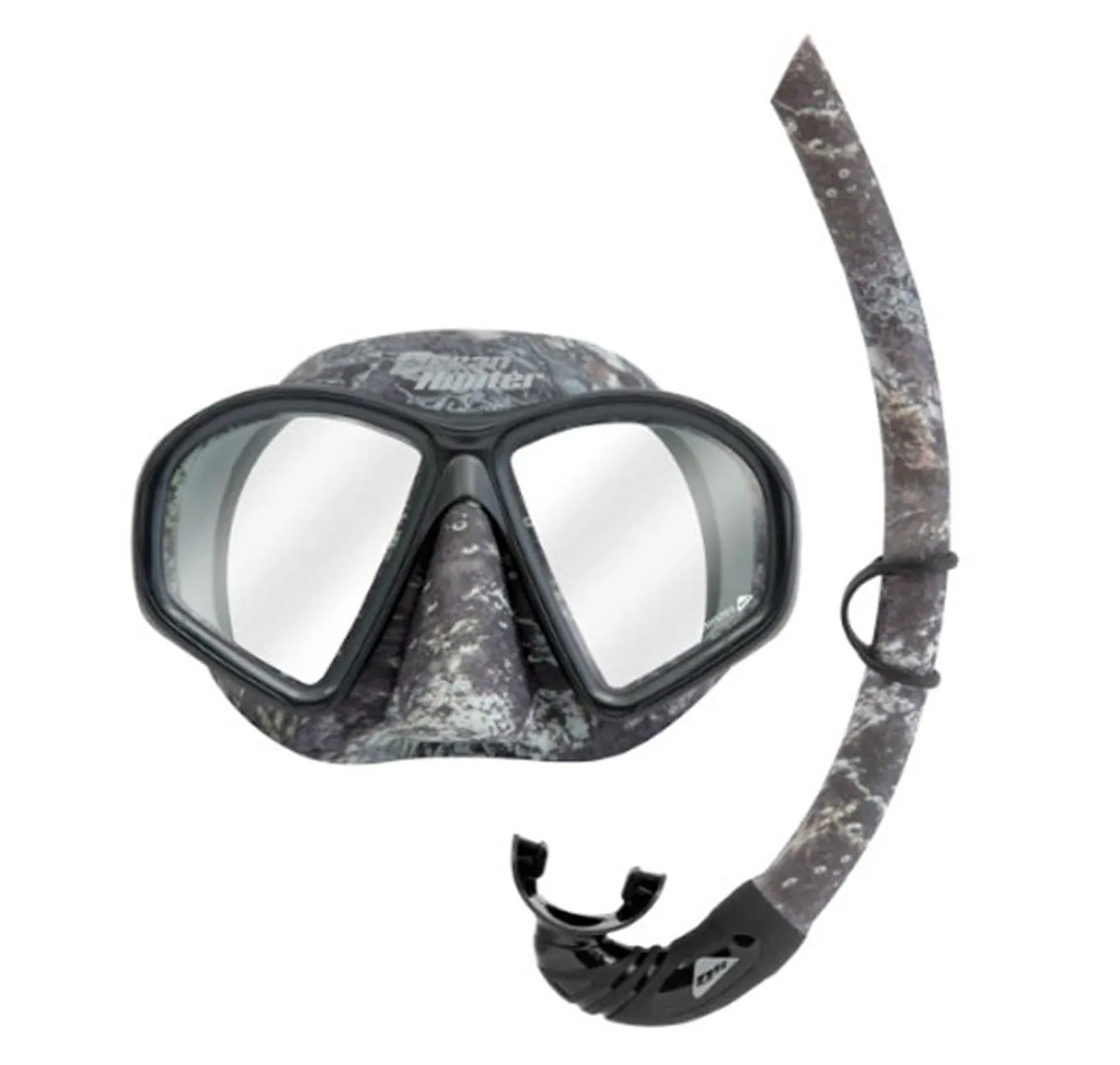 Ocean Hunter Phantom Camo Mask & Snorkel Set