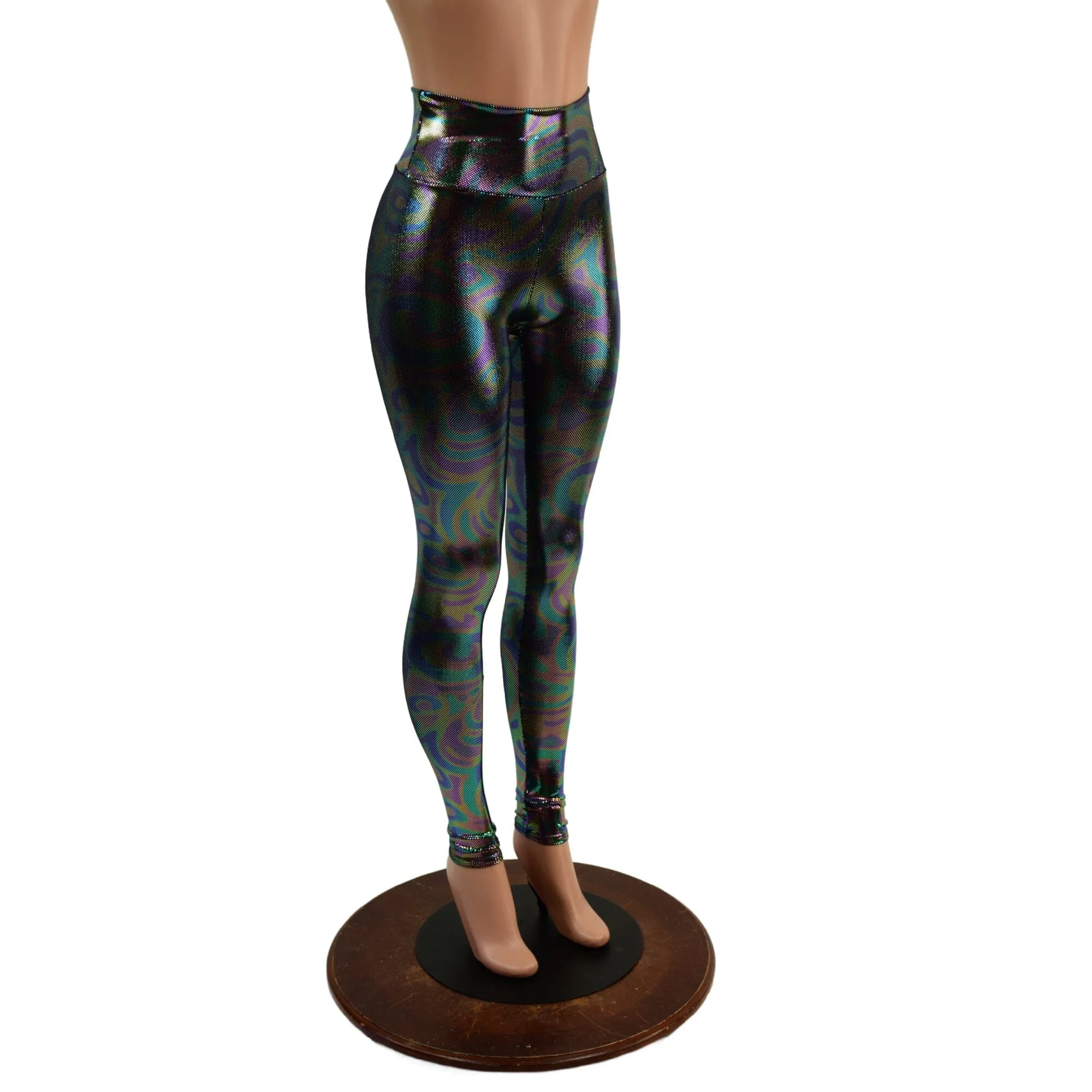 Oil Slick High Waist Leggings
