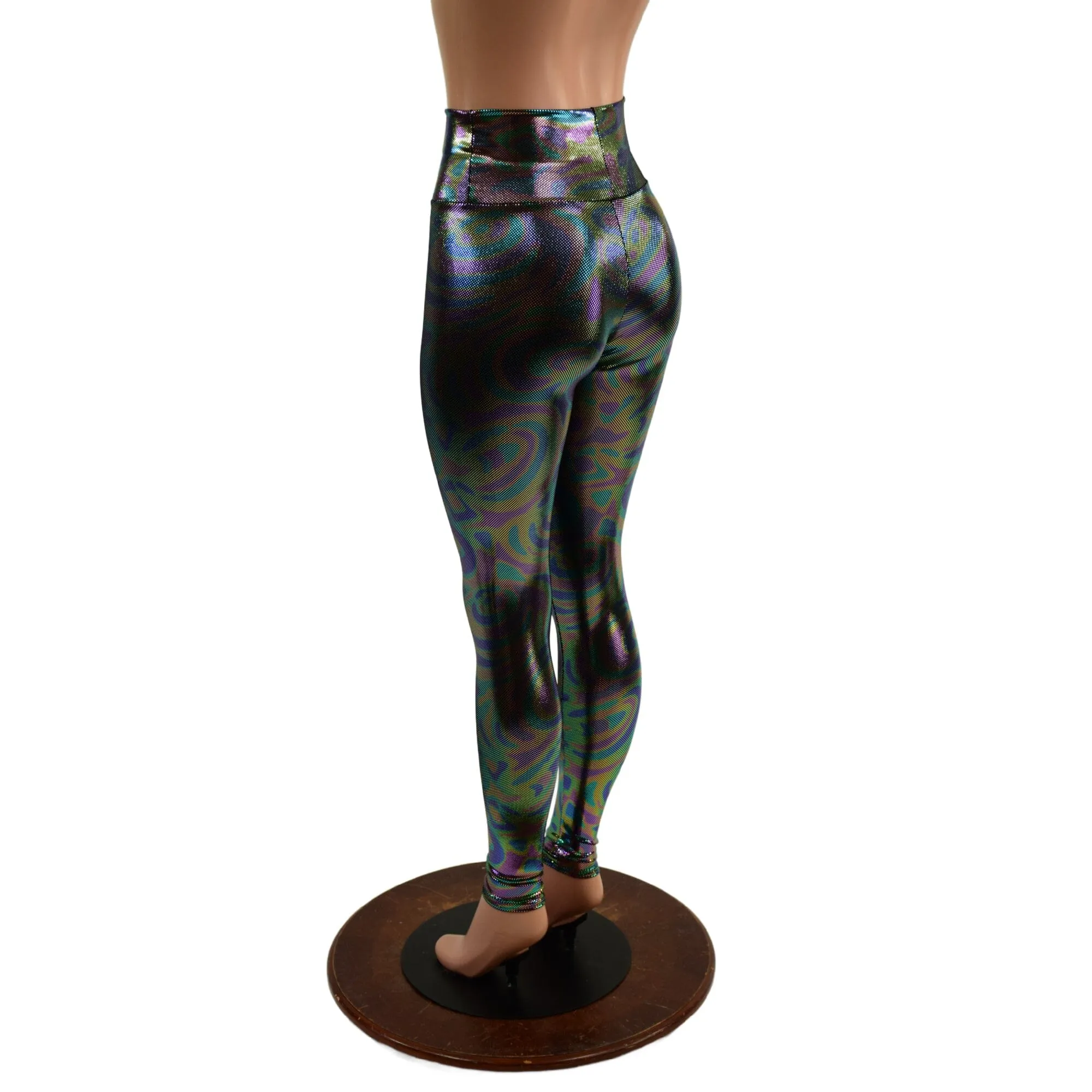 Oil Slick High Waist Leggings