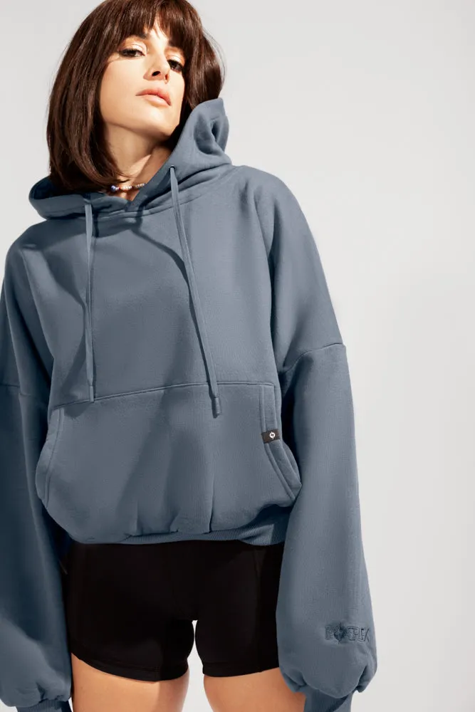 POPFLEX® Pullover Cloud Hoodie - Denim Blue