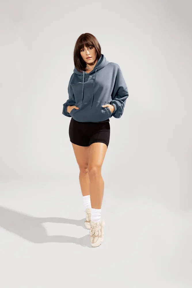 POPFLEX® Pullover Cloud Hoodie - Denim Blue