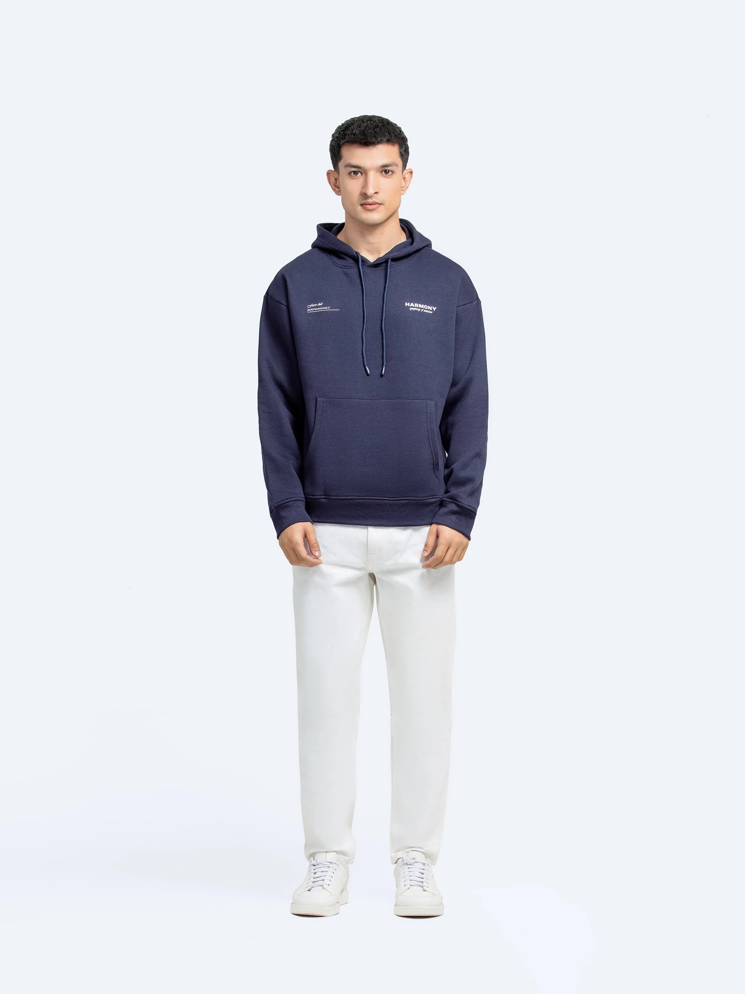 Printed Pullover Hoodie - FMTH24-039