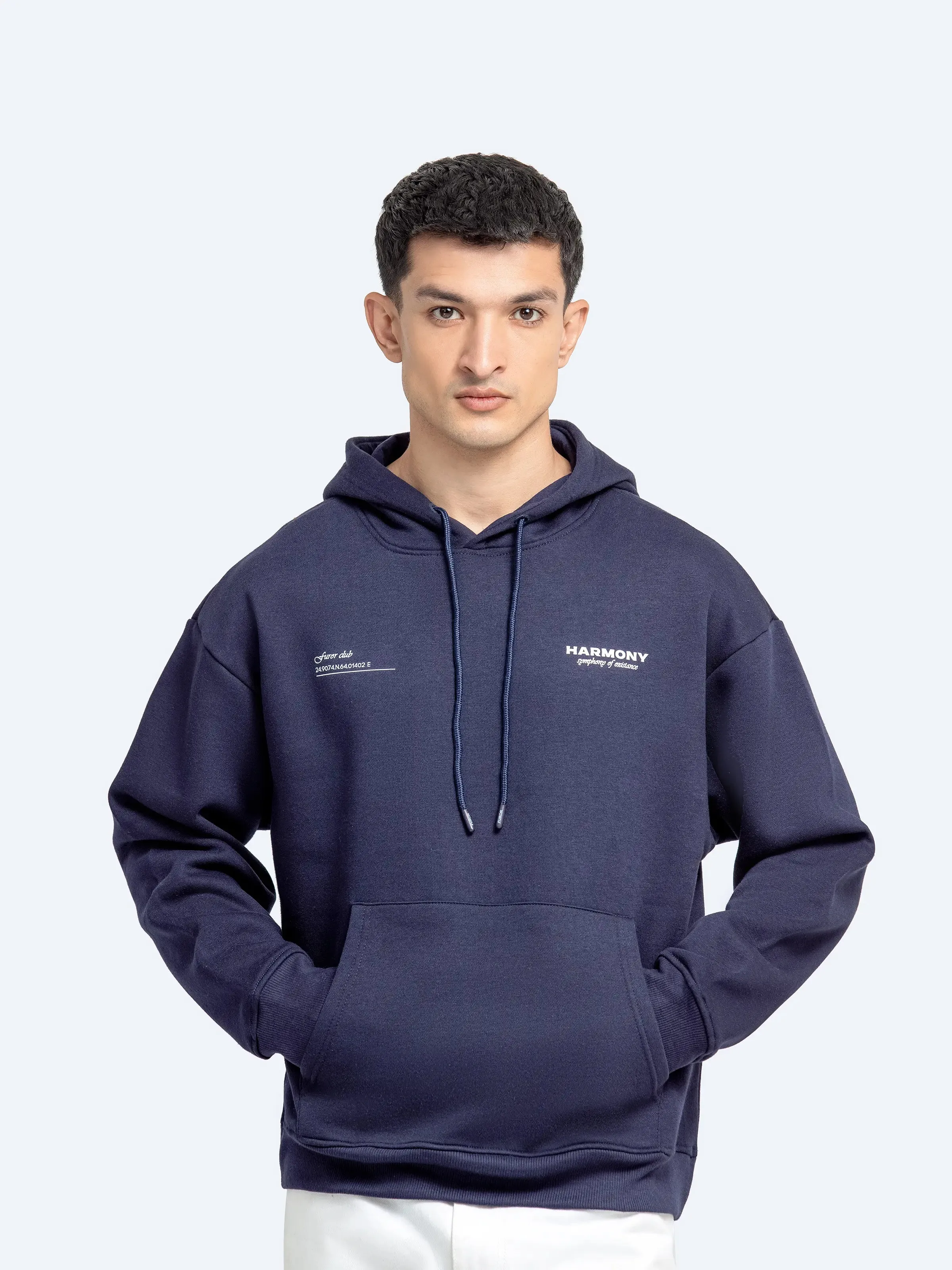 Printed Pullover Hoodie - FMTH24-039