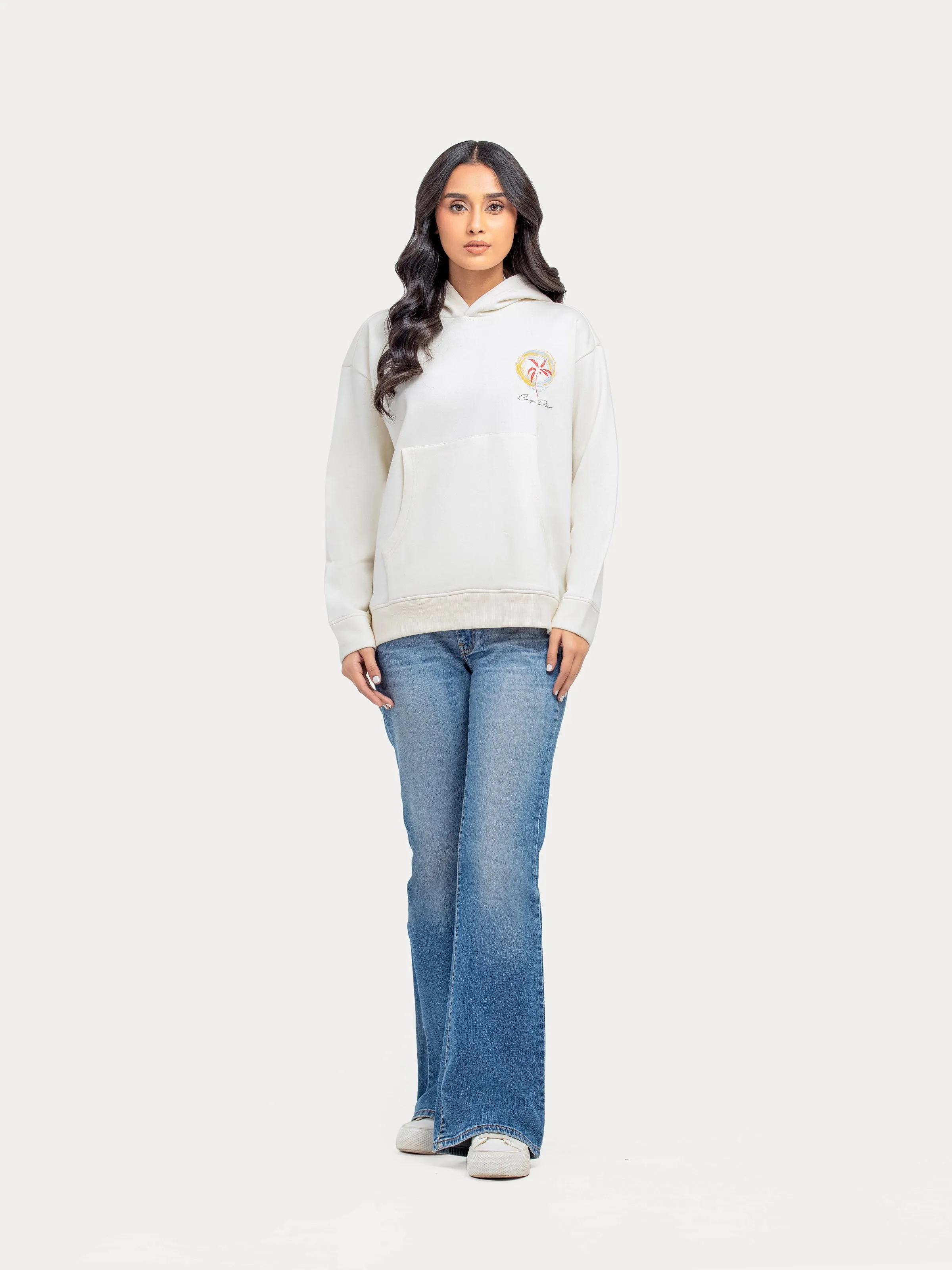 Printed Pullover Hoodie - FWTH24-009