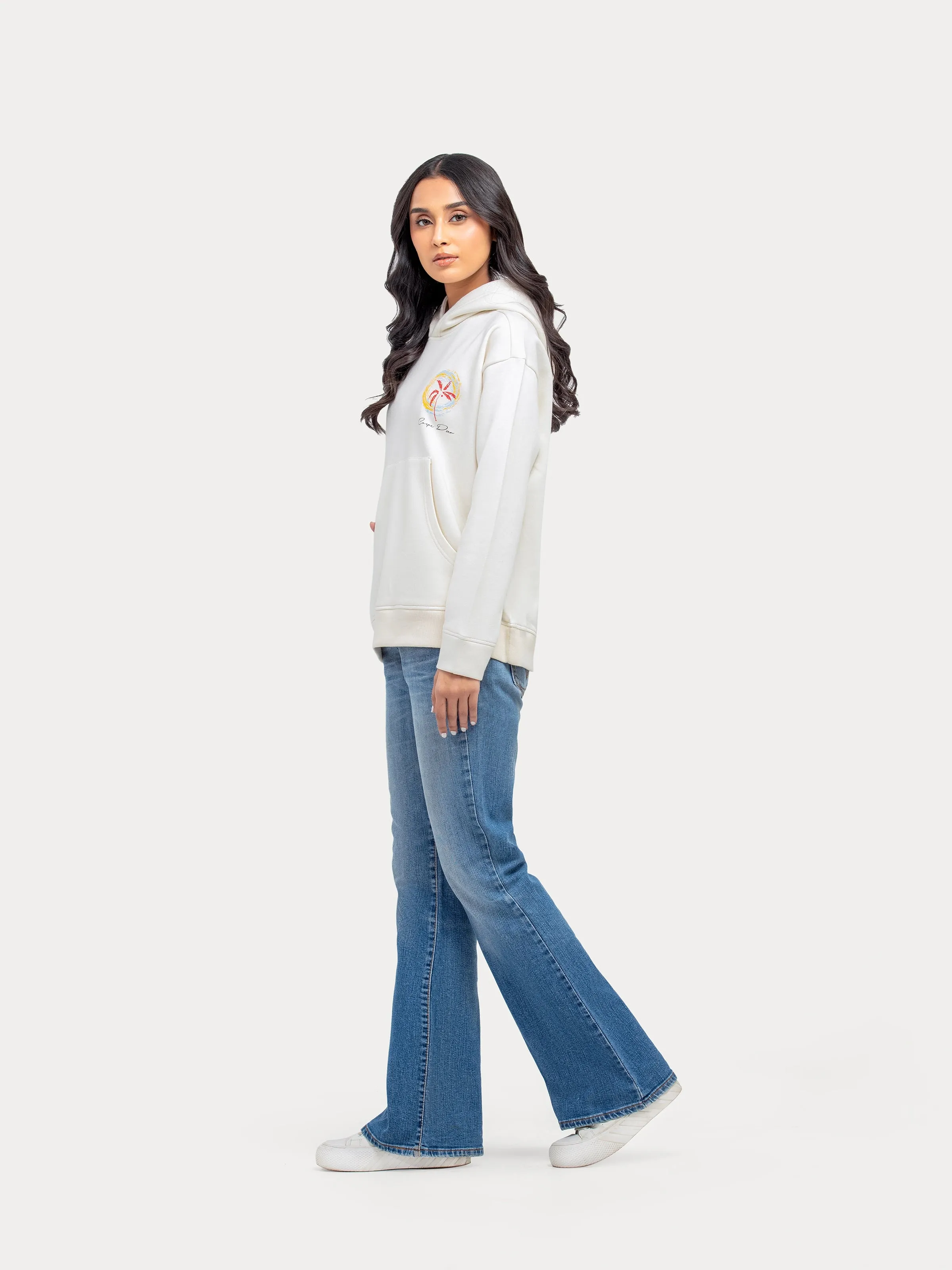 Printed Pullover Hoodie - FWTH24-009