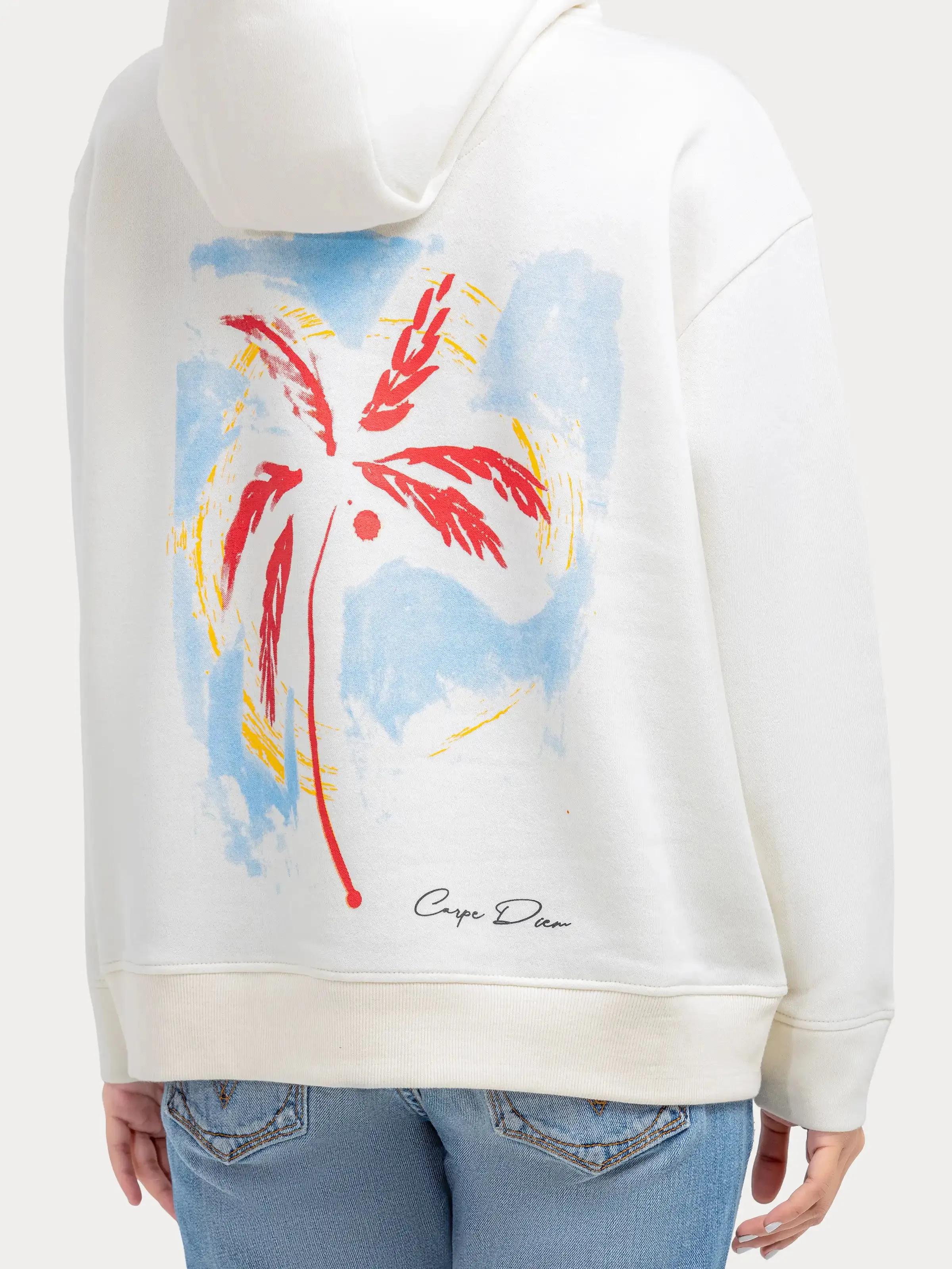 Printed Pullover Hoodie - FWTH24-009