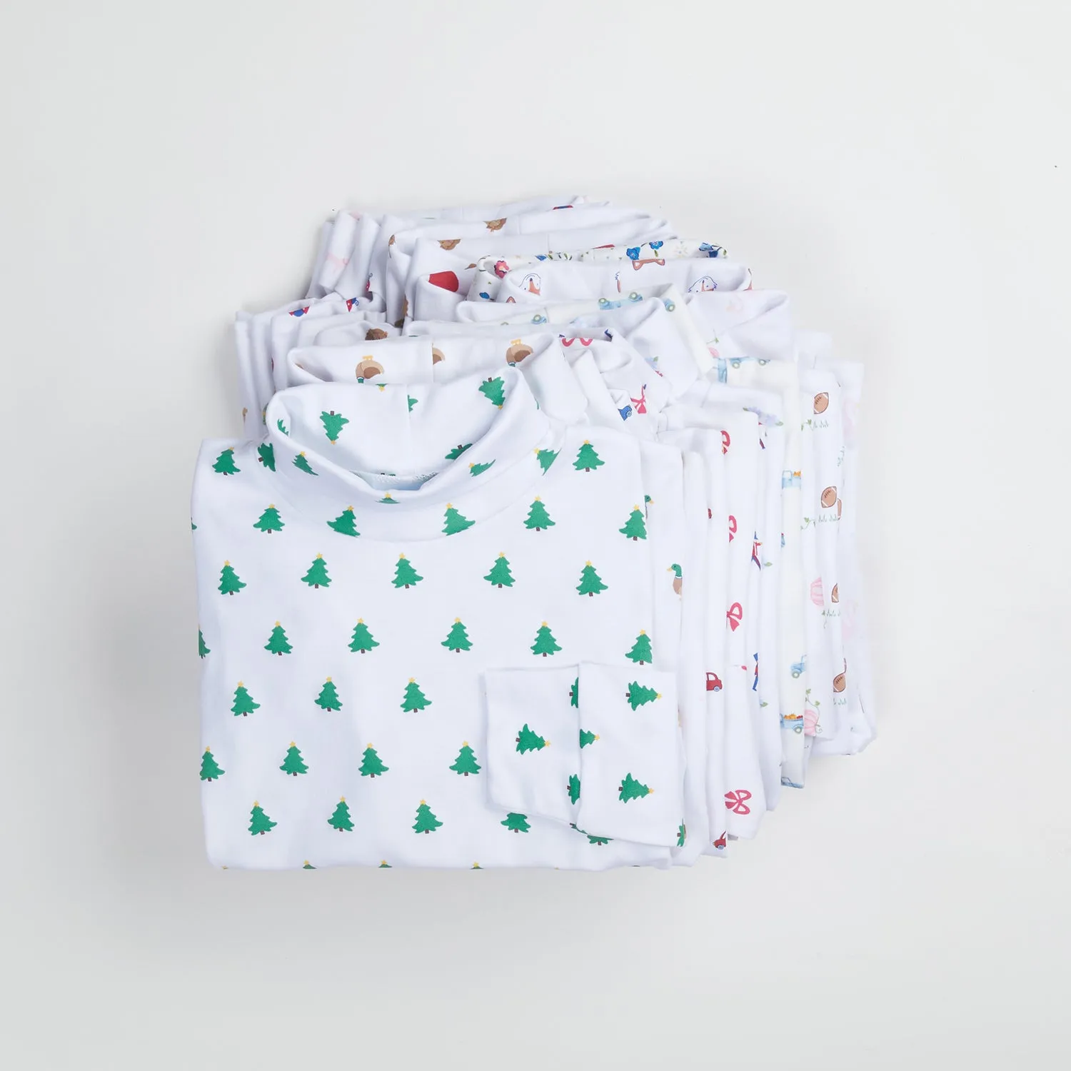 Printed Turtleneck - Christmas Tree