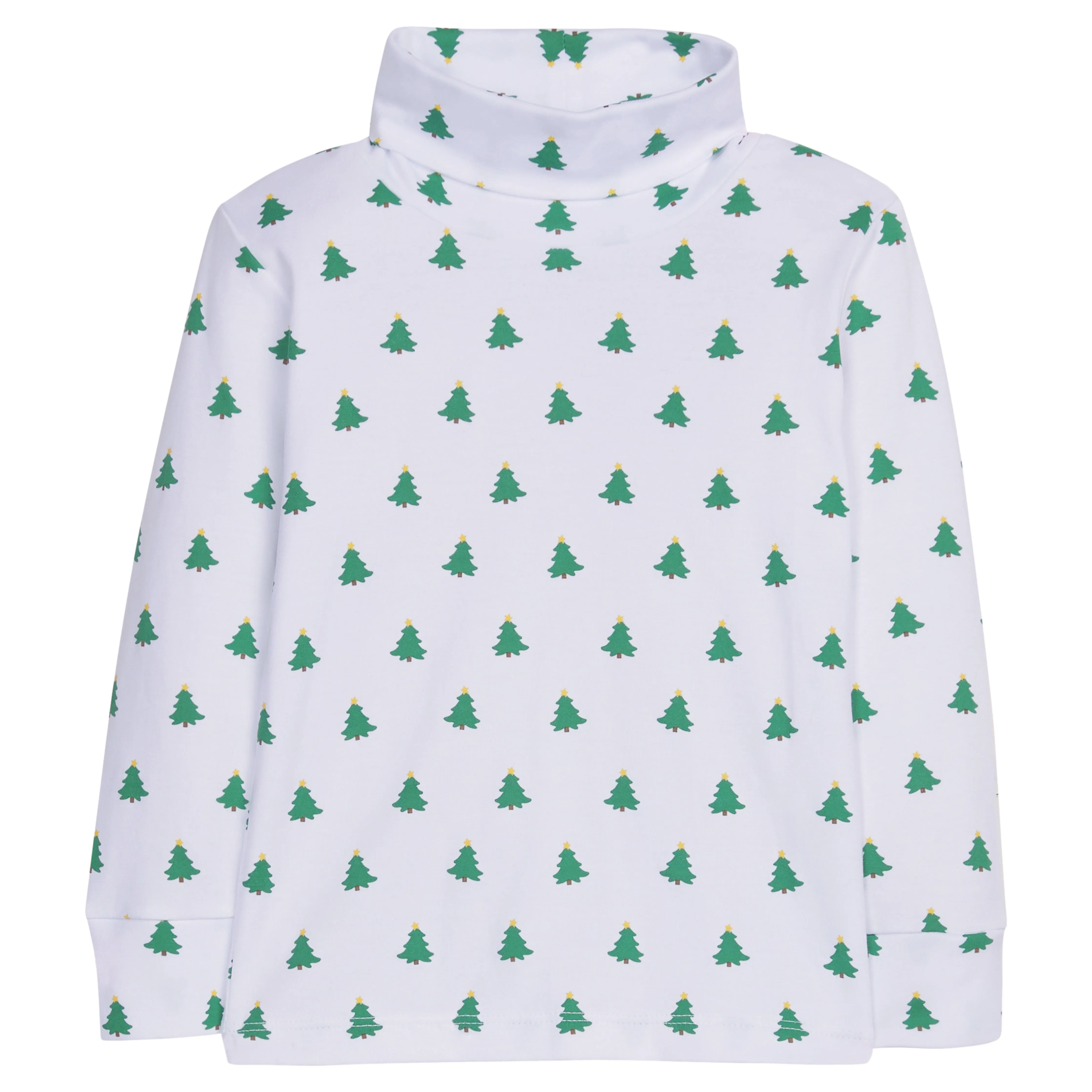 Printed Turtleneck - Christmas Tree