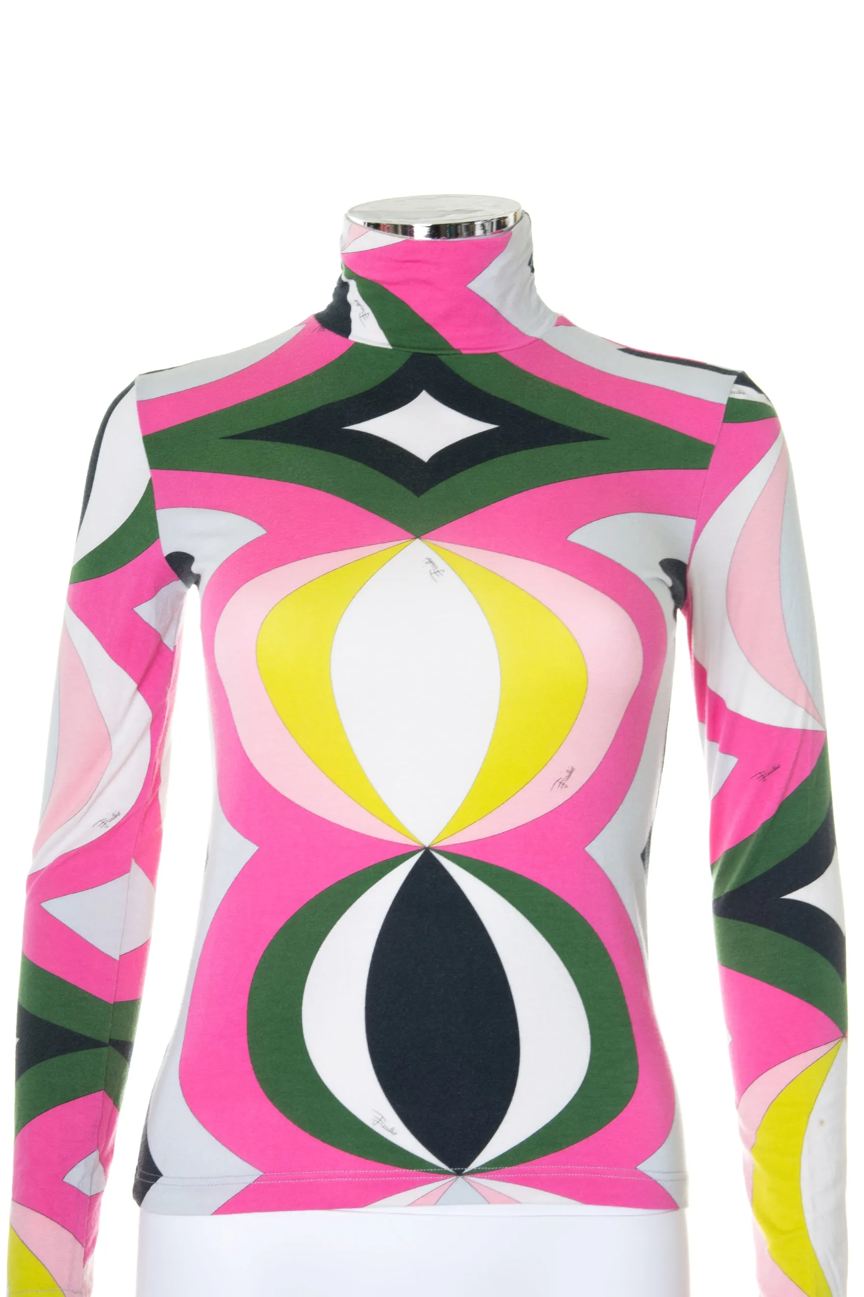 Pucci Print Turtleneck