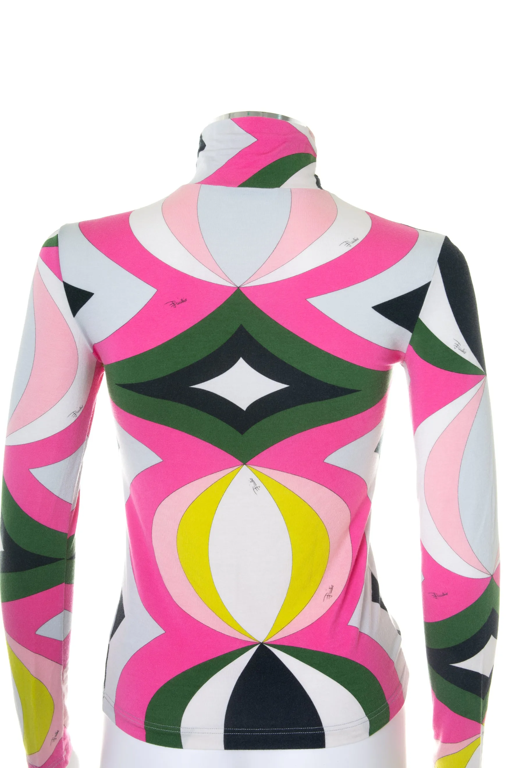 Pucci Print Turtleneck