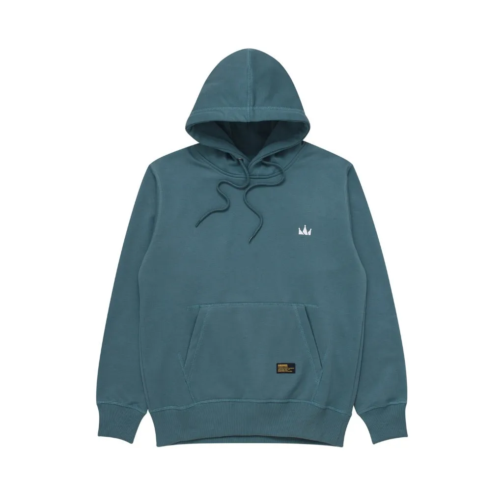 Pullover Hoodie LOGO CROWN TROPICAL GREEN