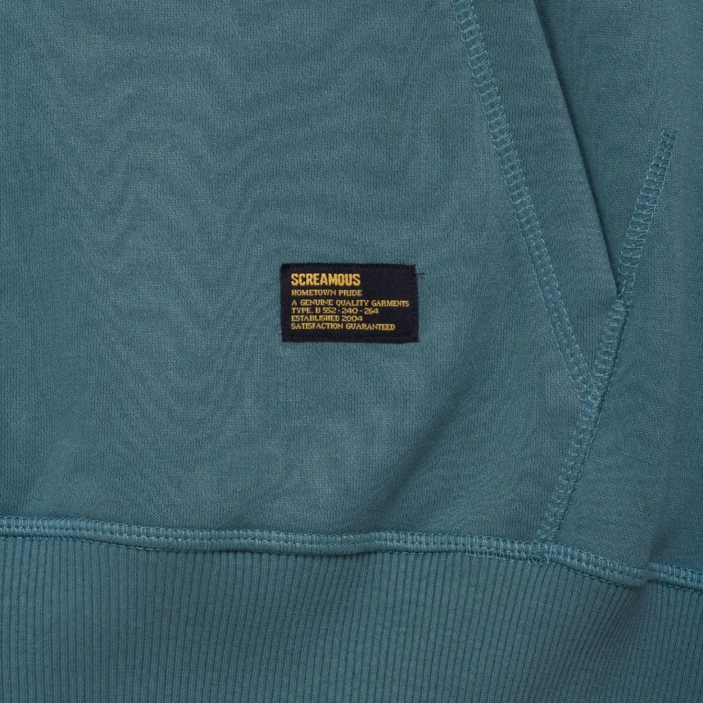 Pullover Hoodie LOGO CROWN TROPICAL GREEN