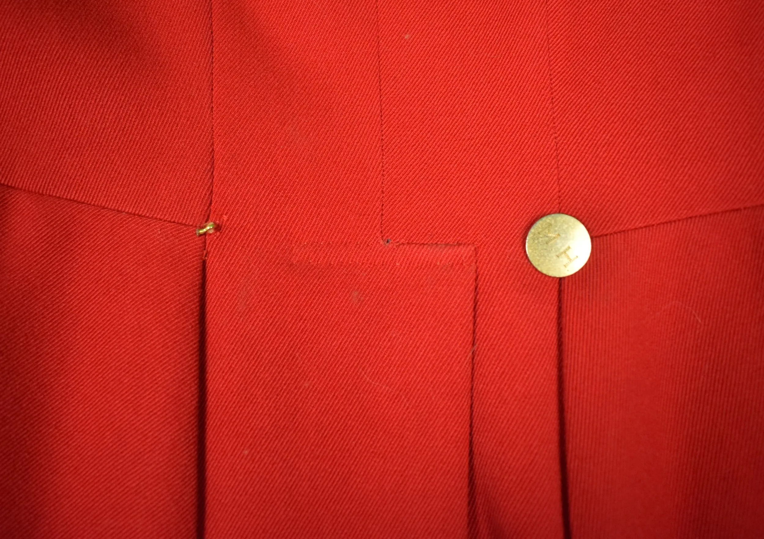 "Bernard Weatherill Millbrook Hunt Coat c1974 w/ Tattersall Lining" Sz 40R