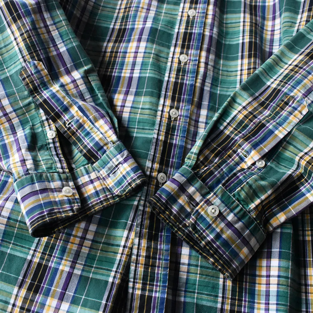 Ralph Lauren “CLASSIC FIT” タータンチェック ボタンダウンシャツ 240327 S2062