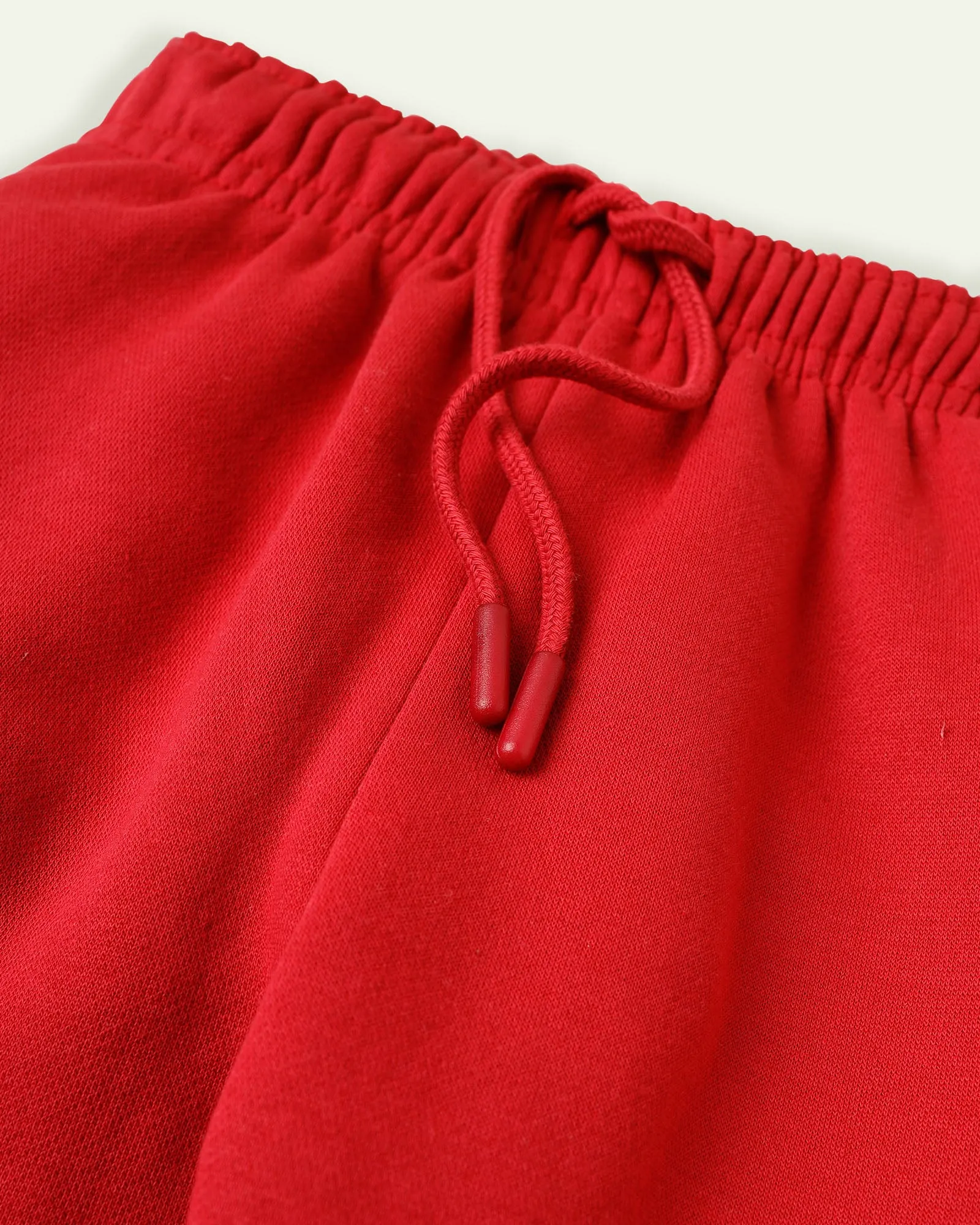 Red Wide Leg Sweatpants
