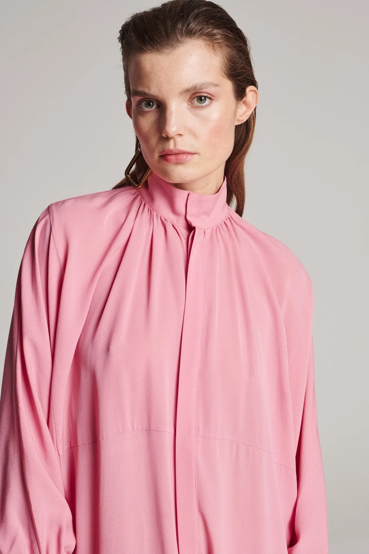 Regard Silk Dress Pink